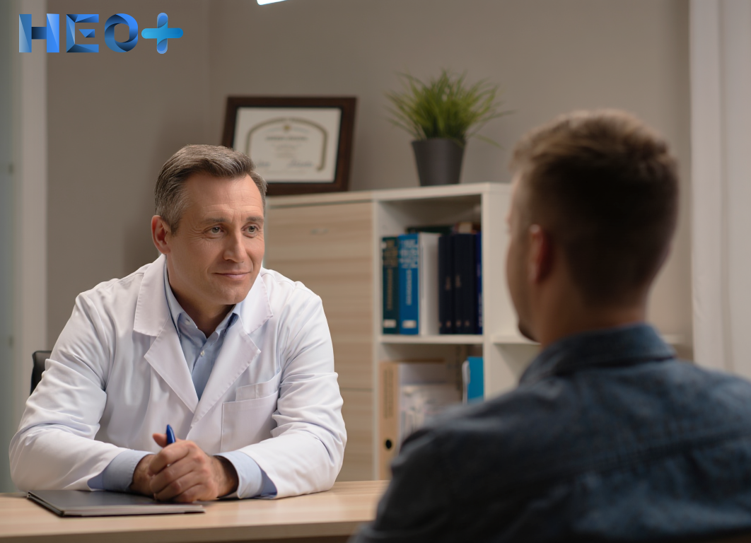 Врач консультирует пациента